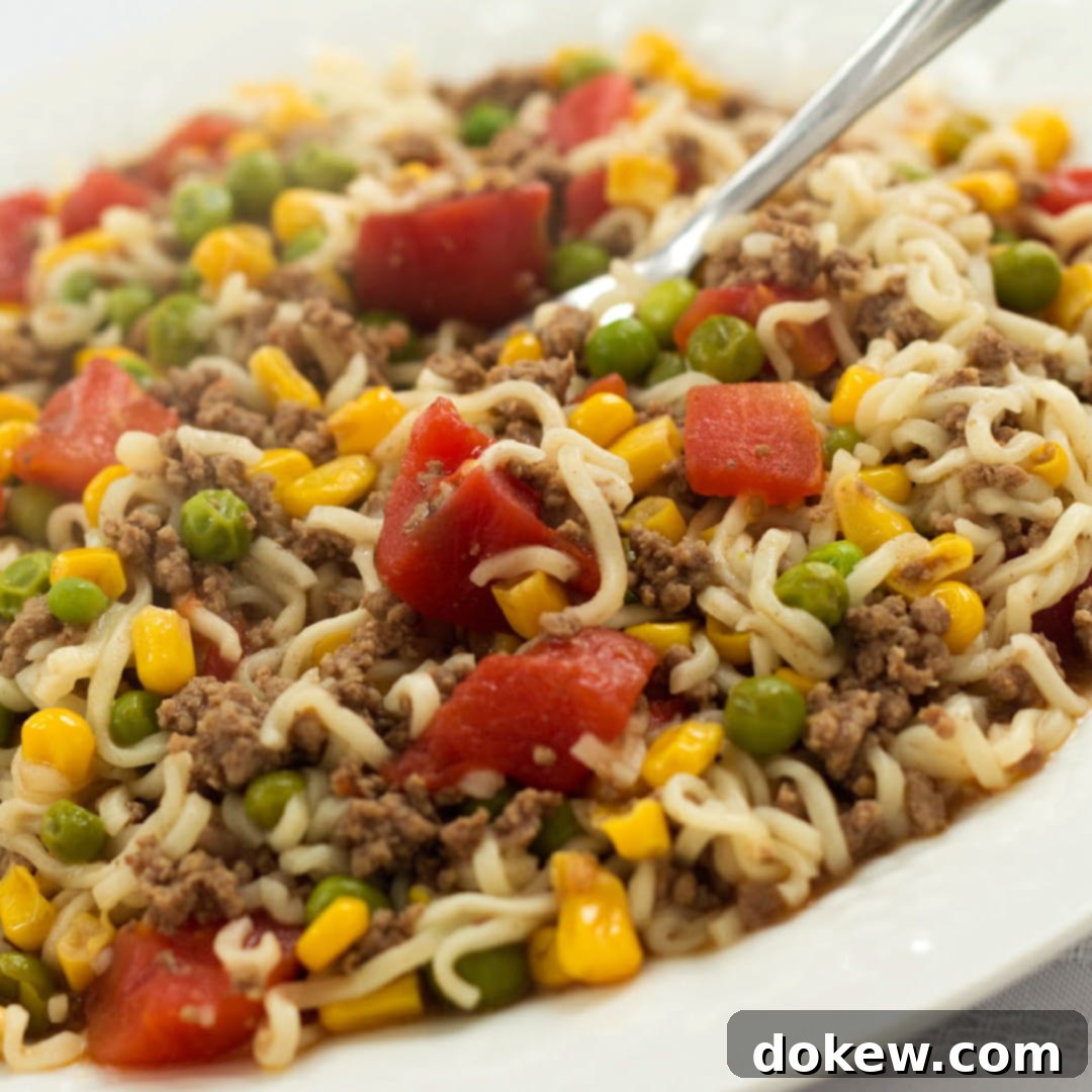 Quick Skillet Ramen 1 featured 10170