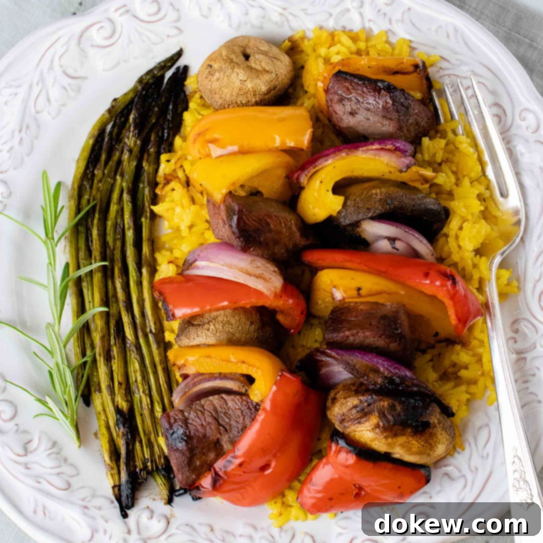 Tender Beef Skewers and Aromatic Yellow Rice 1 featured 11743