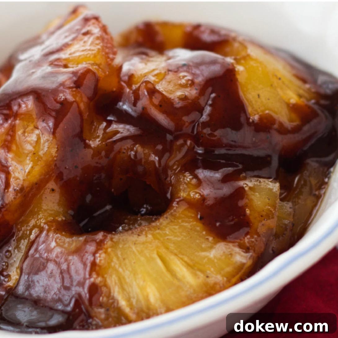Sweet Golden Caramelized Pineapple Just 3 Ingredients 1 featured 13340