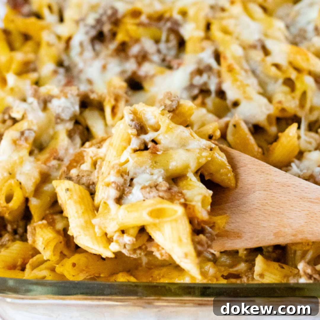 Hearty Prep-Ahead Penne Bake 1 featured 14826