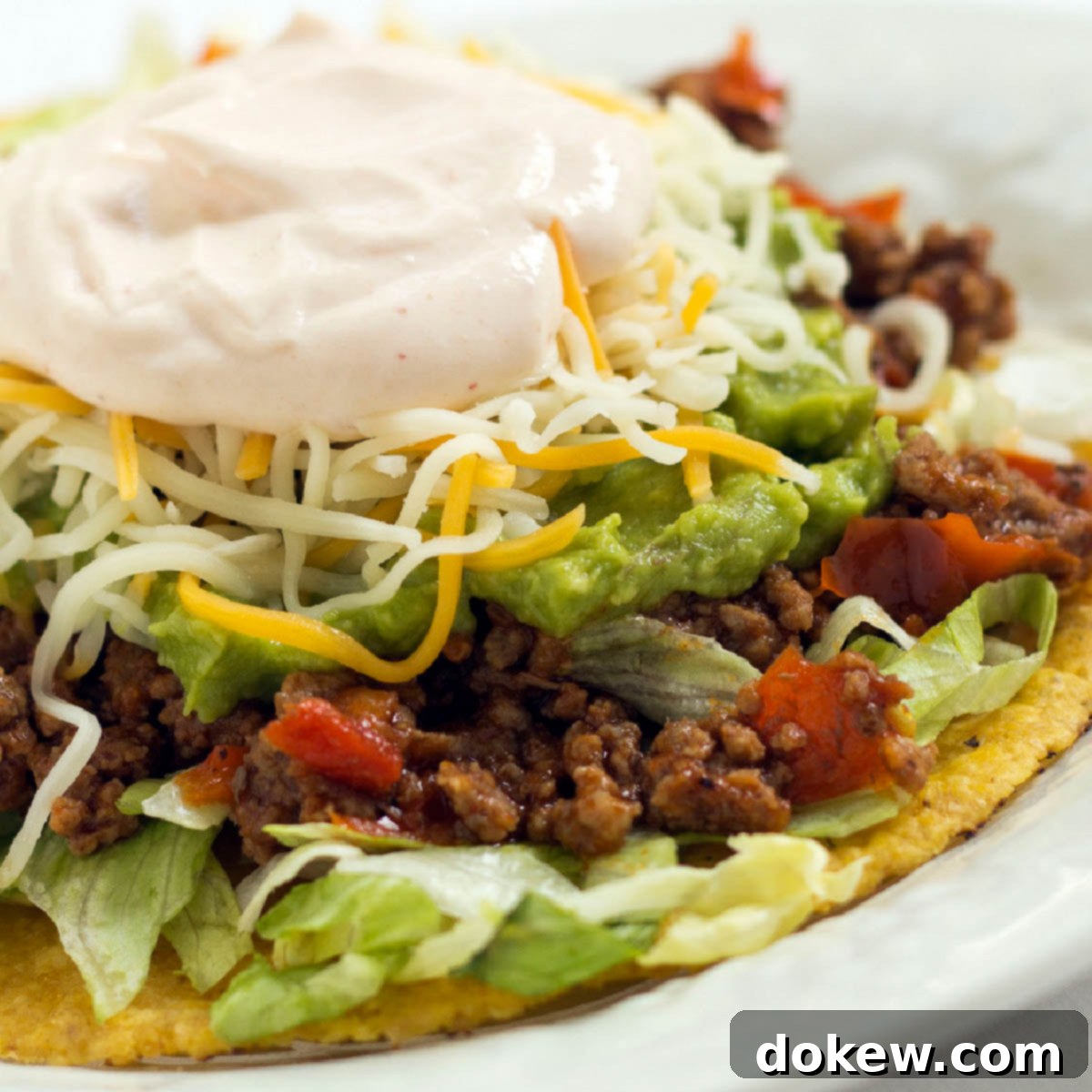 Crispy Beef Tostadas with Zesty Homemade Guacamole 1 featured 19068
