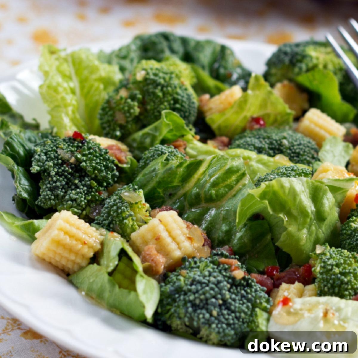 Vibrant Baby Corn & Broccoli Salad 1 featured 19874