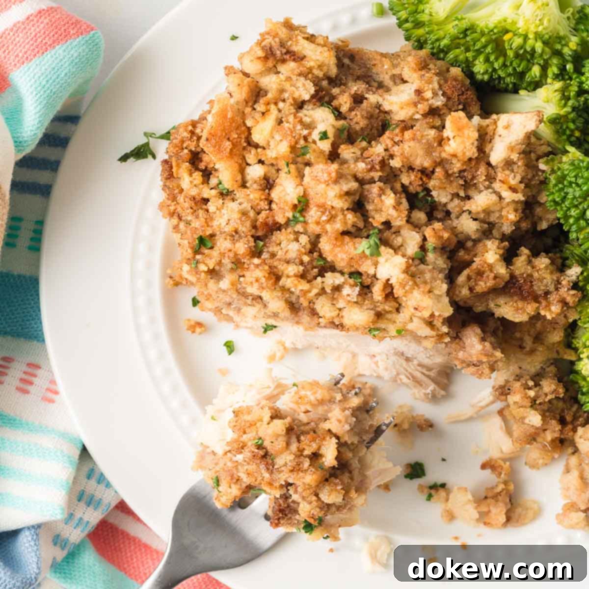 Effortless Slow Cooker Chicken and Stuffing 1 featured 21501