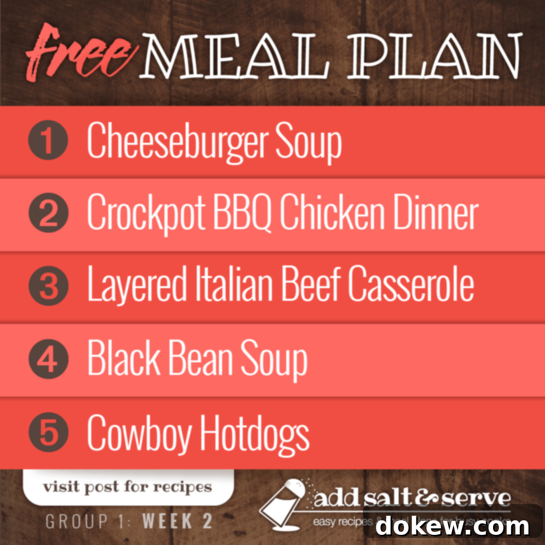 Group 1's Week Two Meal Guide 1 featured 22483