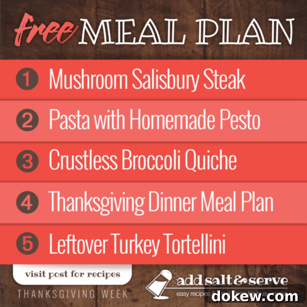 Thanksgiving Week: Group 1 Meal Plan 1 featured 26412