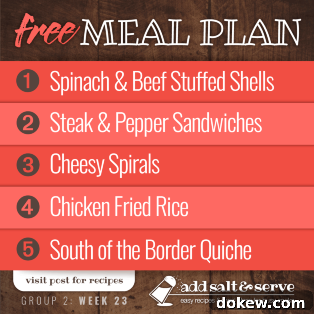 Group 2's Weekly Menu - Week 23 1 featured 27545