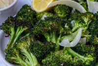 Crispy Garlic Roasted Broccoli