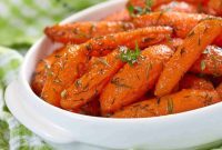 Golden Glazed Baby Carrots