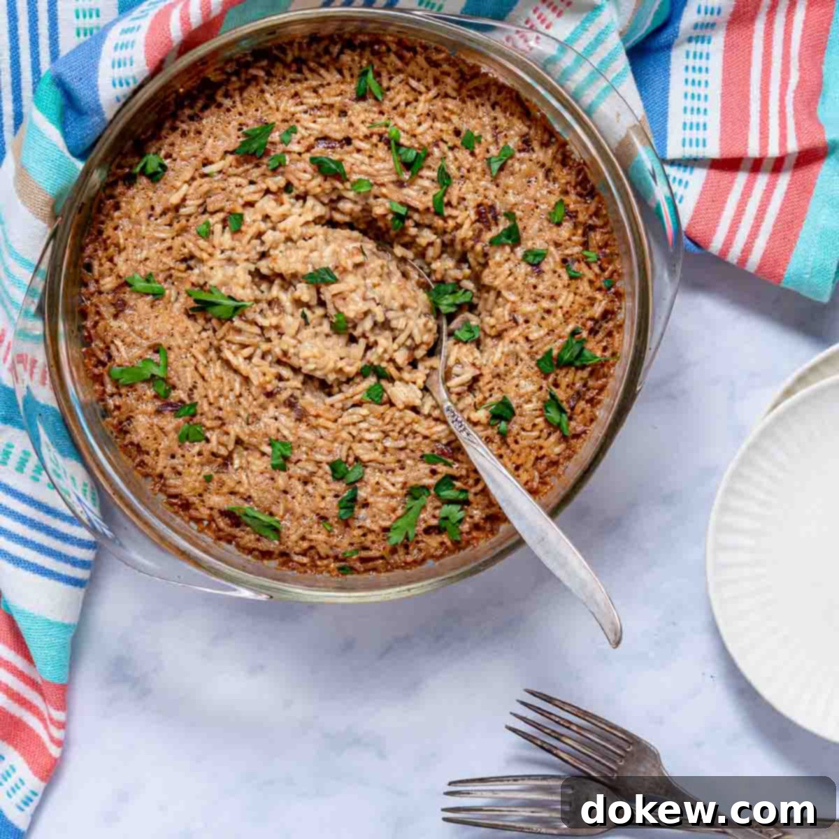 Caramelized French Onion Rice 1 featured 32571 1