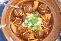 Comforting Slow Cooker Mexican Albondigas Soup
