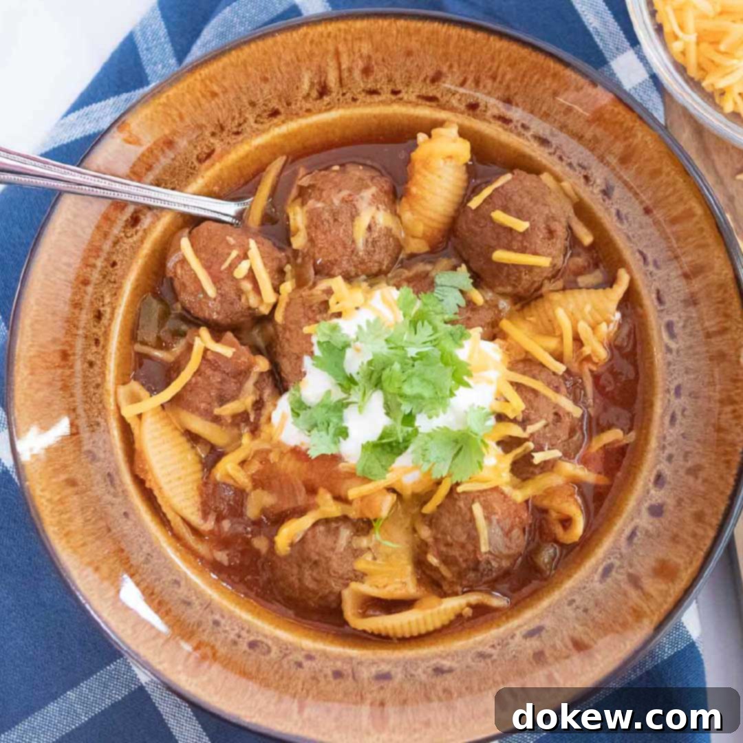 Comforting Slow Cooker Mexican Albondigas Soup 1 featured 3330