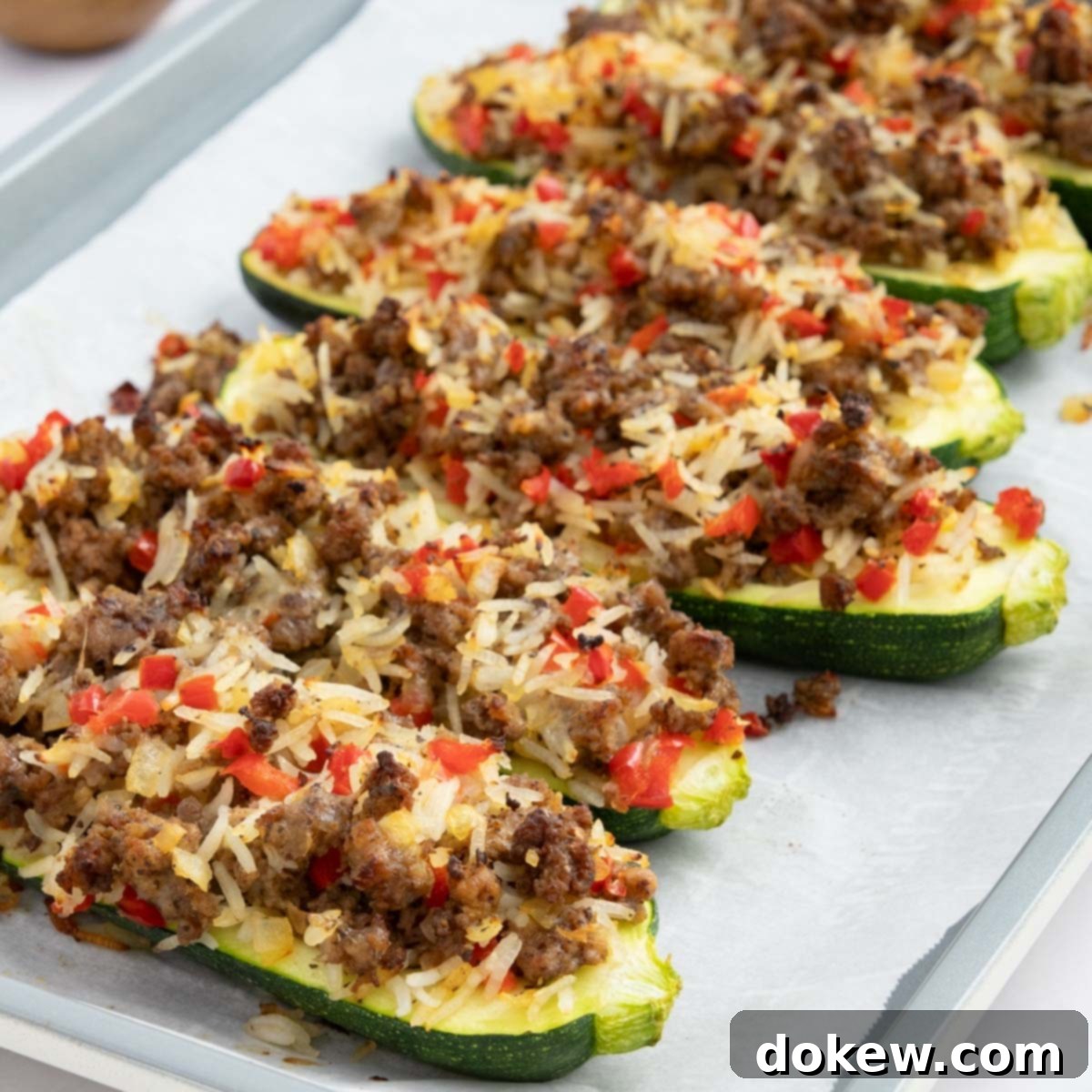 Zucchini Boats Bursting with Beef and Rice 1 featured 36977