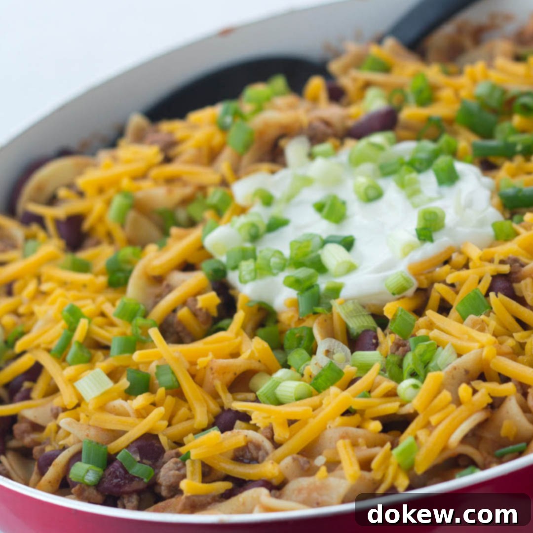 Southwestern Ground Beef Skillet 1 featured 4439