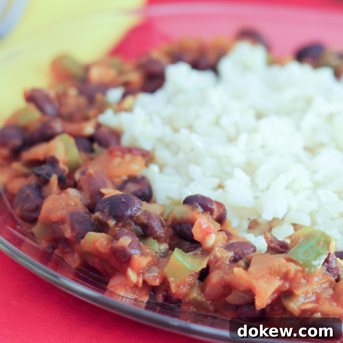 Effortless Black Beans and Rice 1 featured 6780