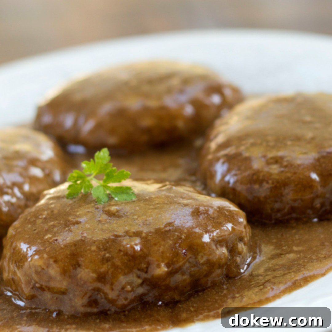 Homestyle Salisbury Steak 1 featured 8628