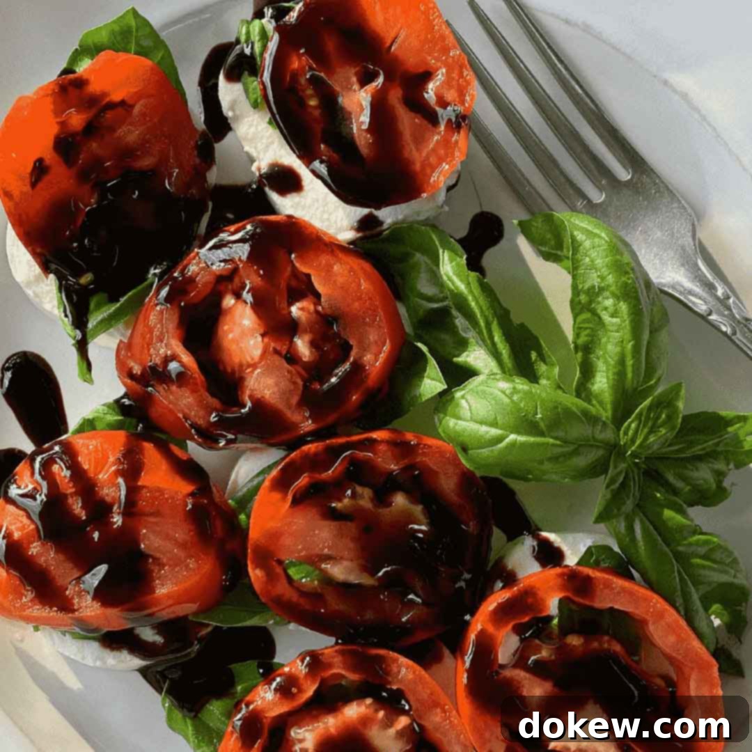 Balsamic Glazed Caprese Salad 1 featured 9368