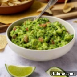 Foolproof Homemade Guacamole Guide 7 easy homemade guacamole in a bowl