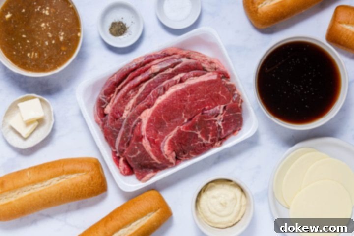 Ultimate Instant Pot French Dip with French Onion Soup 3 ingredients for fren ch dip sandwhiches