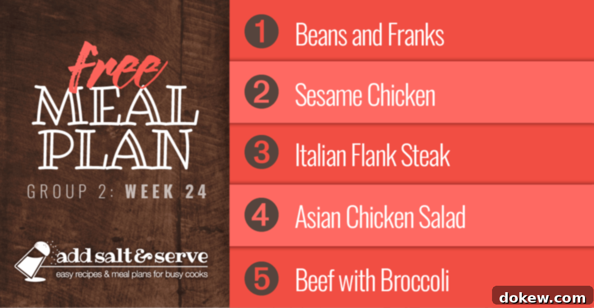 Group 2 Week 24 Meal Plan 2 Week 24 Meal Plan Summary: Delicious and easy family recipes with smart leftover strategies