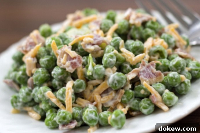 Add Salt & Serve: Seven Layer Salad With Peas Add Salt & Serve: Seven Layer Salad With Peas