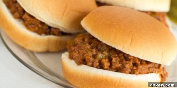Easy Homemade Sloppy Joes Easy Homemade Sloppy Joes