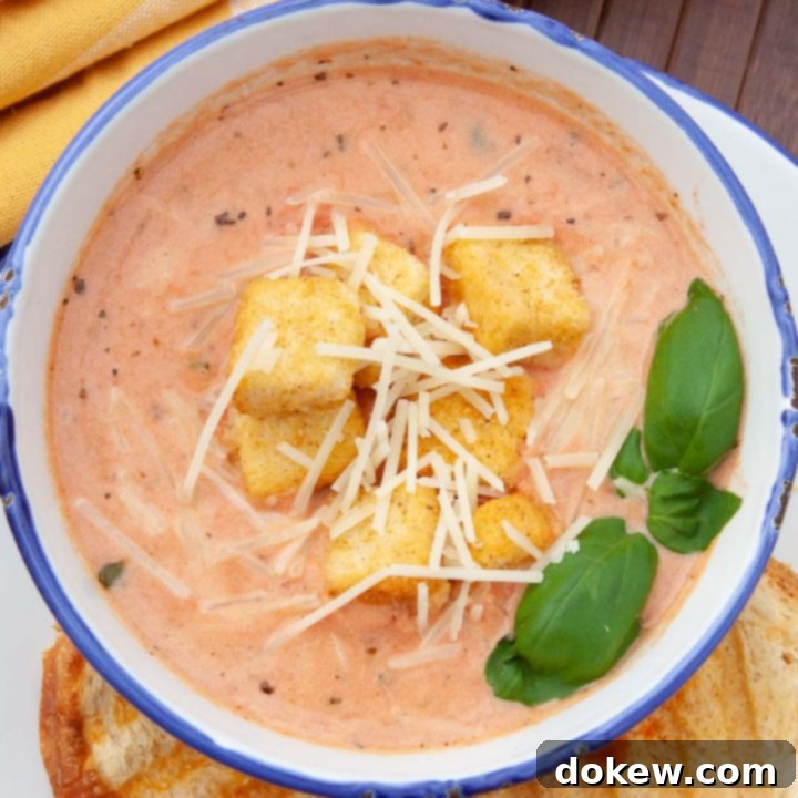 Creamy Tomato Basil Soup