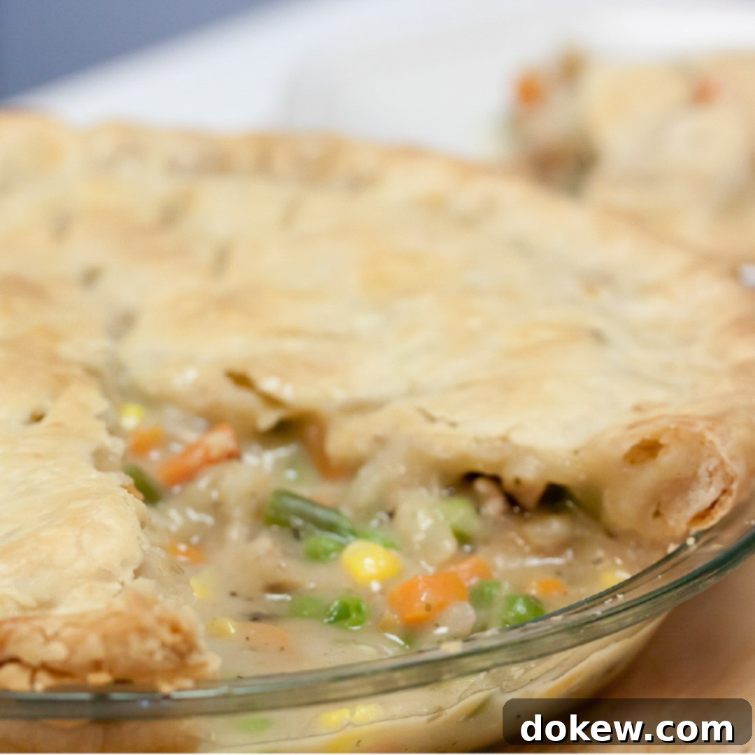 Ultimate Chicken Pot Pie 2 Classic Chicken Pot Pie with a golden, flaky crust and vibrant filling