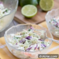 Zesty Tex-Mex Slaw 3 Fresh Tex-Mex Cole Slaw ready to serve