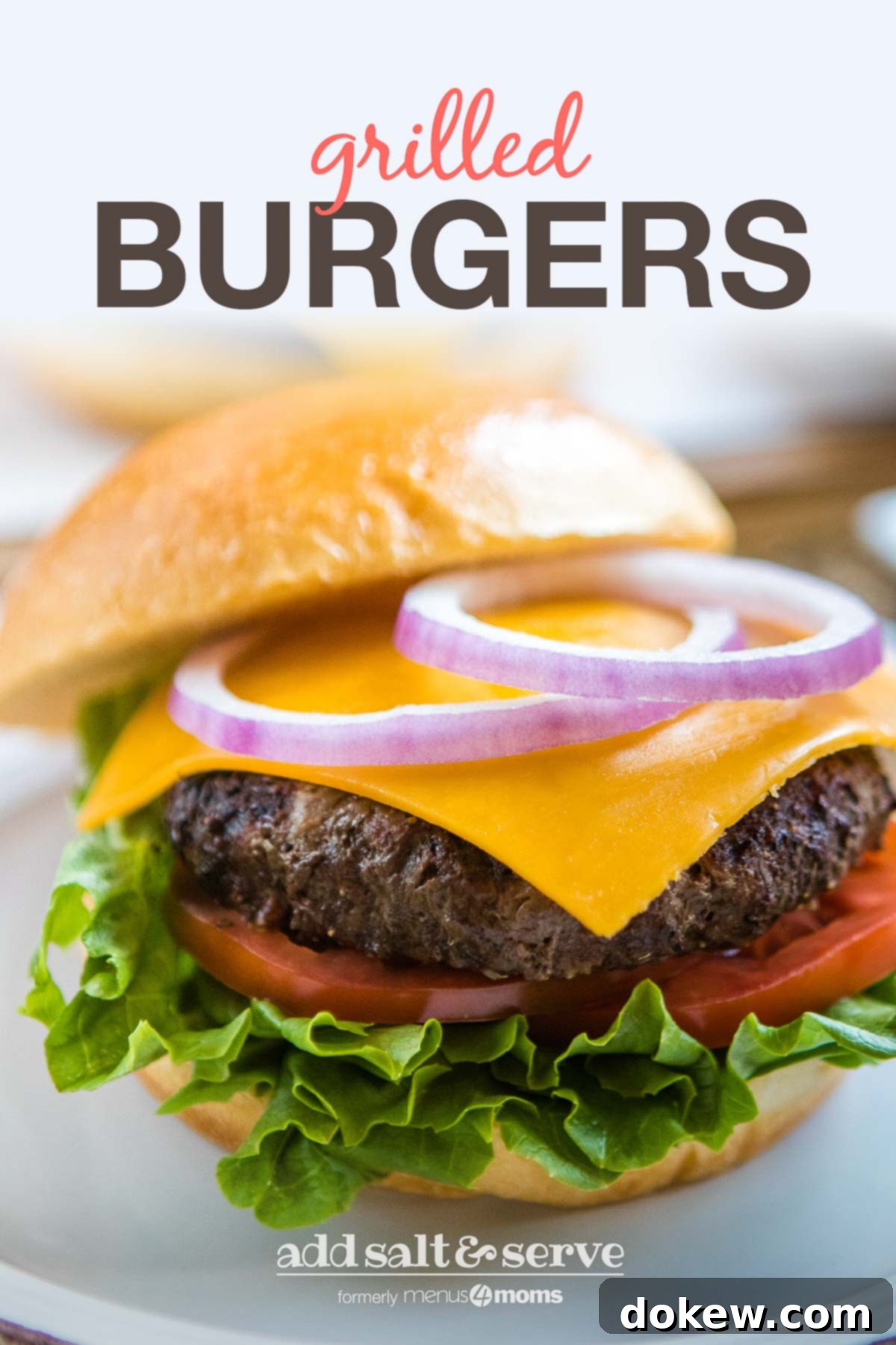 Grilled Hamburgers Grilled Burgers